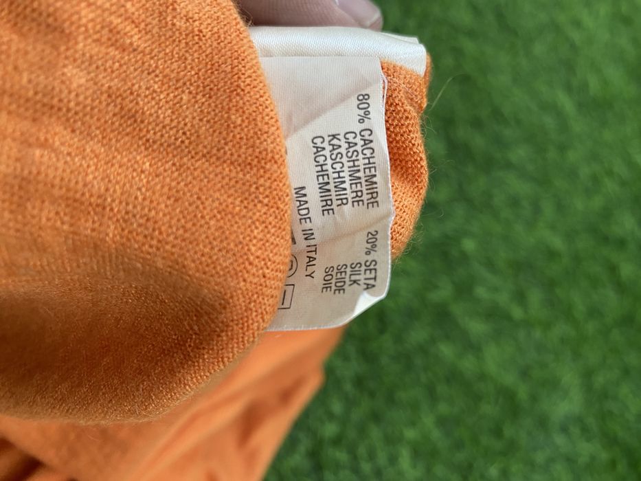 Hermes Vintage Hermes Half Zip Cashmere Sweater | Grailed