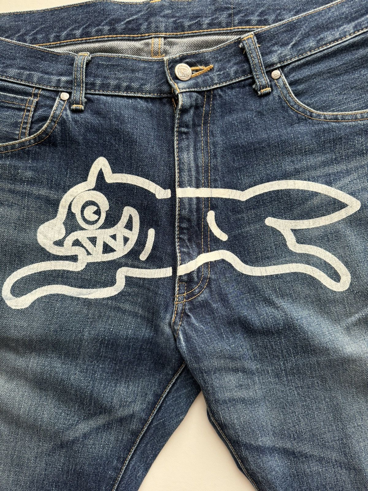 Billionaire Boys Club Season 5 Washed Running Dog Jeans Size US 36 / EU 52 - 3 Thumbnail