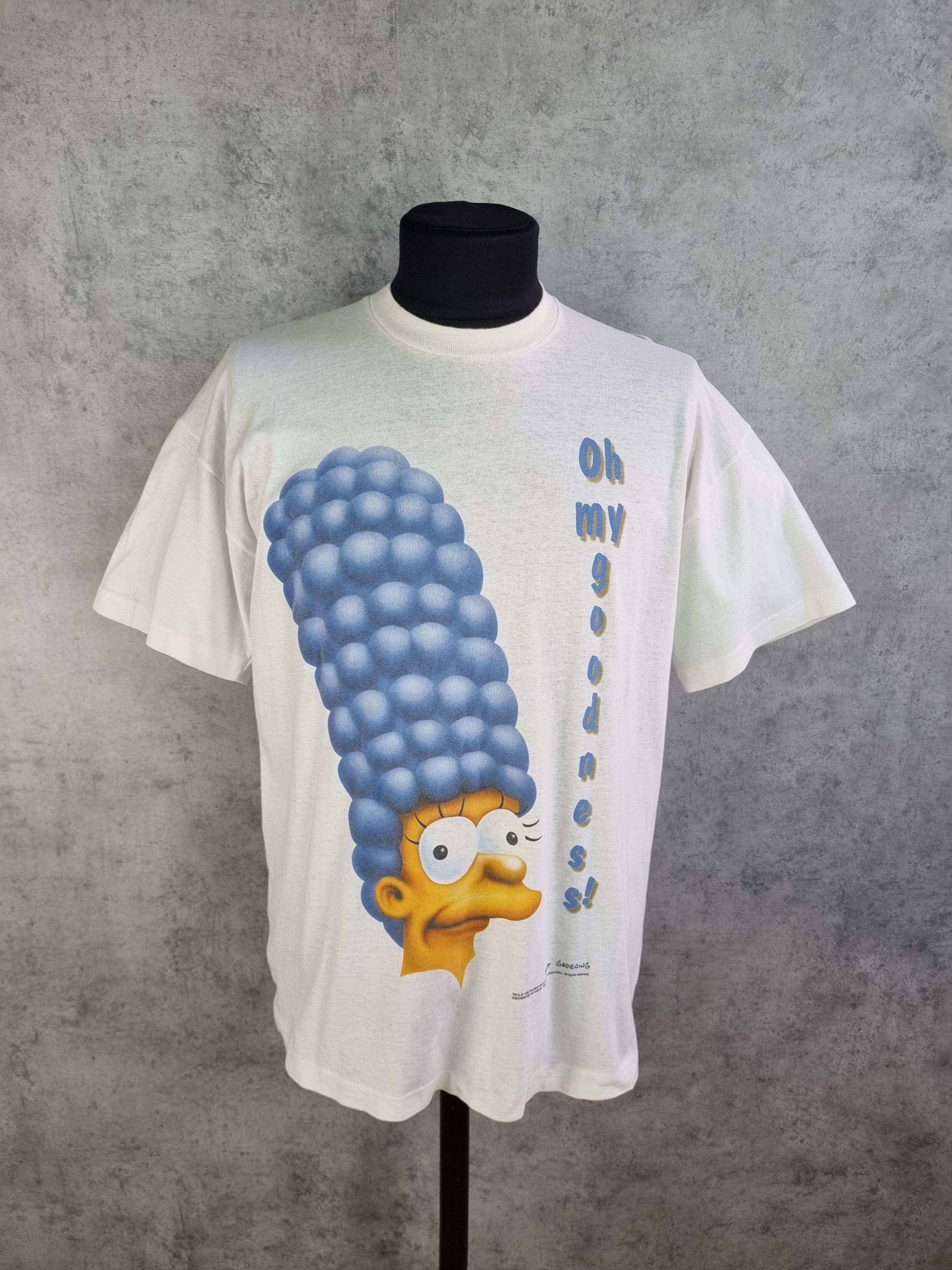 The Simpsons × Vintage Single Stitch Marge Simpsons Portret Oh my Goodness Size US L / EU 52-54 / 3 - 1 Thumbnail