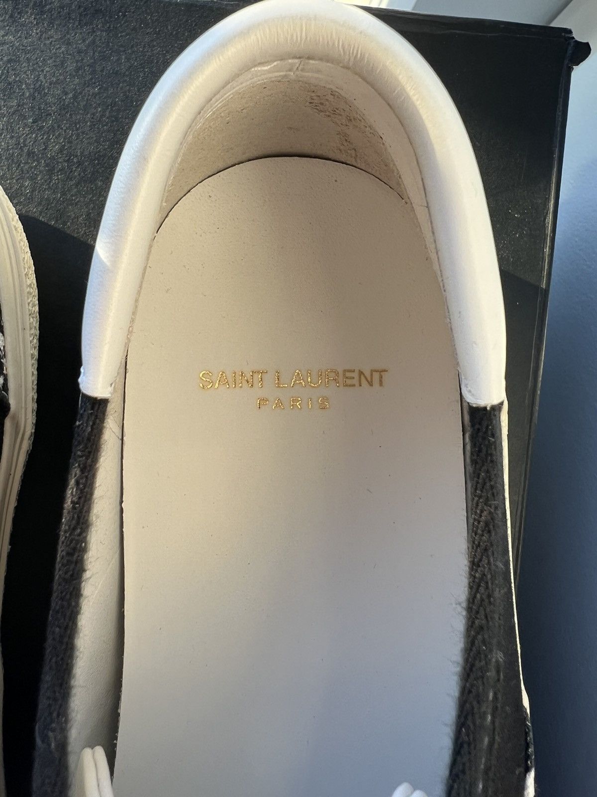 Hedi Slimane × Saint Laurent Paris Saint Laurent Skull Skate 20 sneakers Size US 10 / EU 43 - 3 Thumbnail