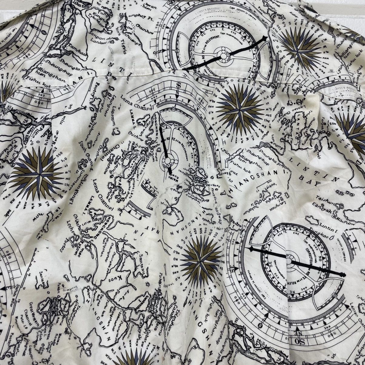 RENOWN 💥Vintage Pretty Up Renown Full Print Jacket Size M / US 6-8 / IT 42-44 - 6 Thumbnail