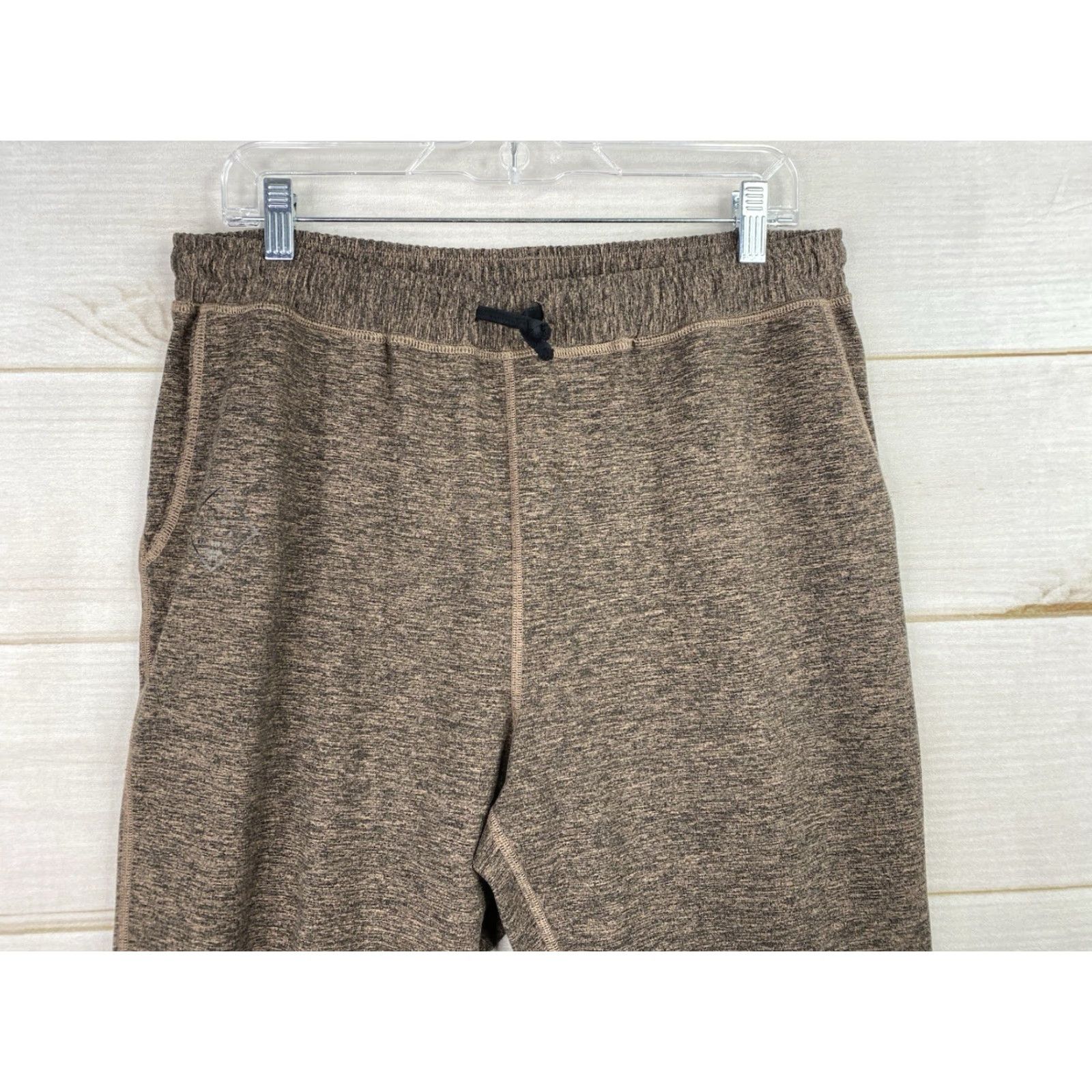 Outdoor Voices Outdoor Voices Jogger Pants Womens XL Brown Heather High Rise Drawstring Pull On Size 40" / US 18 - 2 Thumbnail