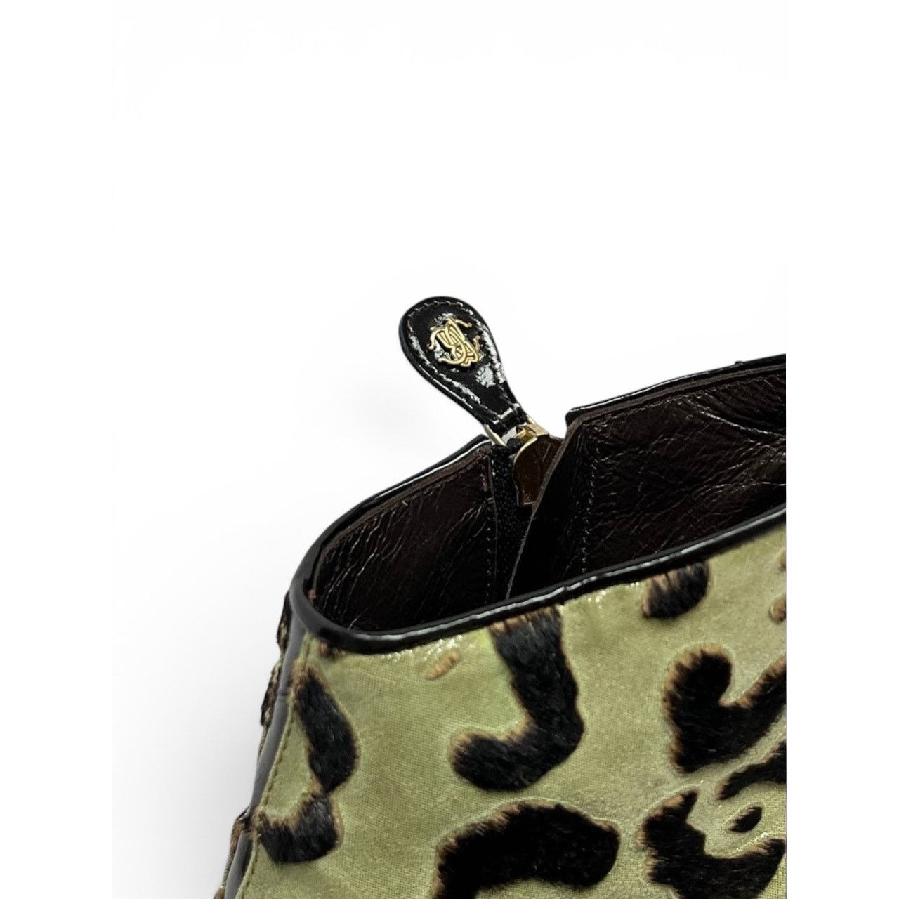 Roberto Cavalli Roberto Cavalli Leopard Pony Hair Platform Ankle Boots Size US 7 / IT 37 - 7 Thumbnail