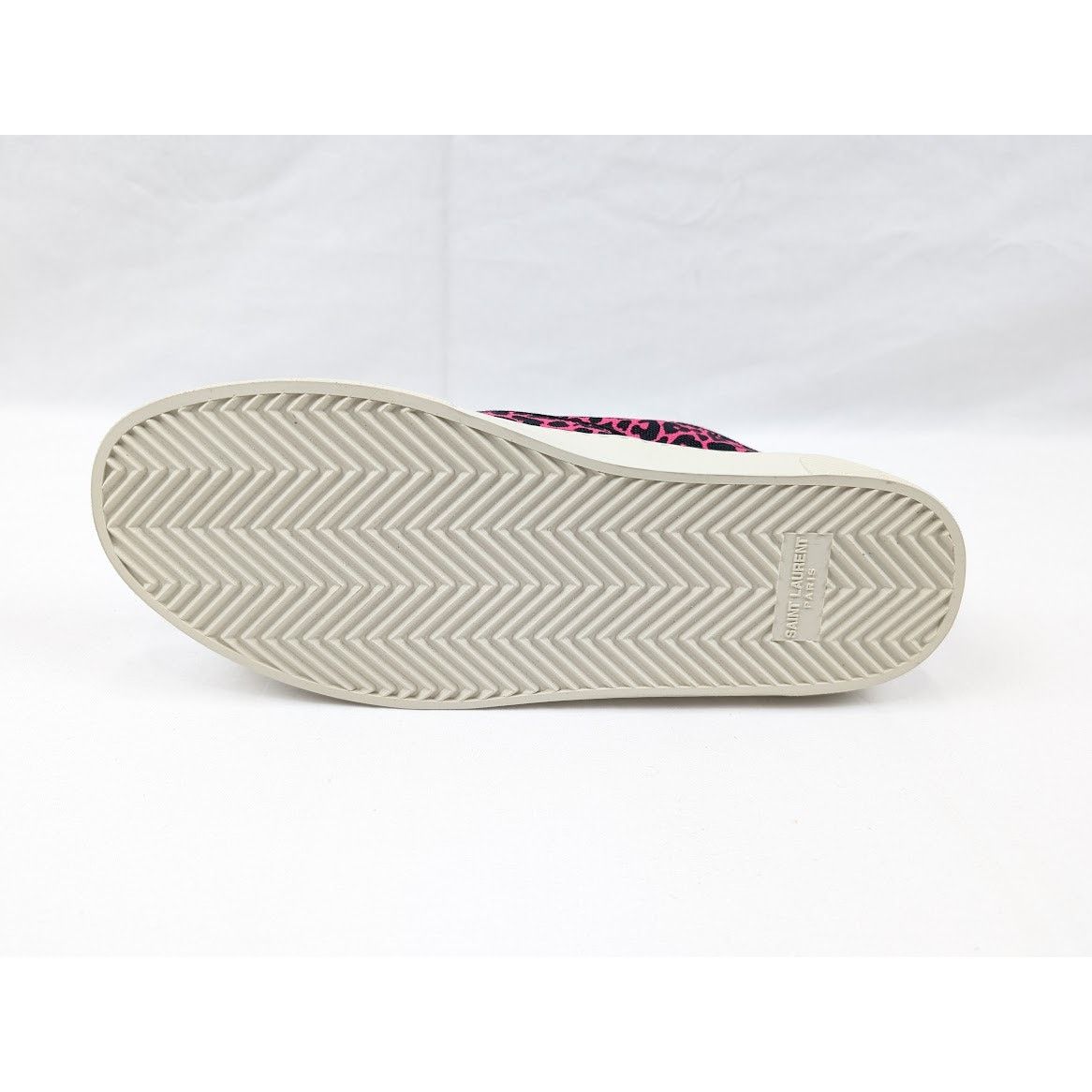 Saint Laurent Paris o1rshd1 Women's Venice Low Top SL Sneakers in Fuxia Nero Size US 10 / IT 40 - 9 Thumbnail