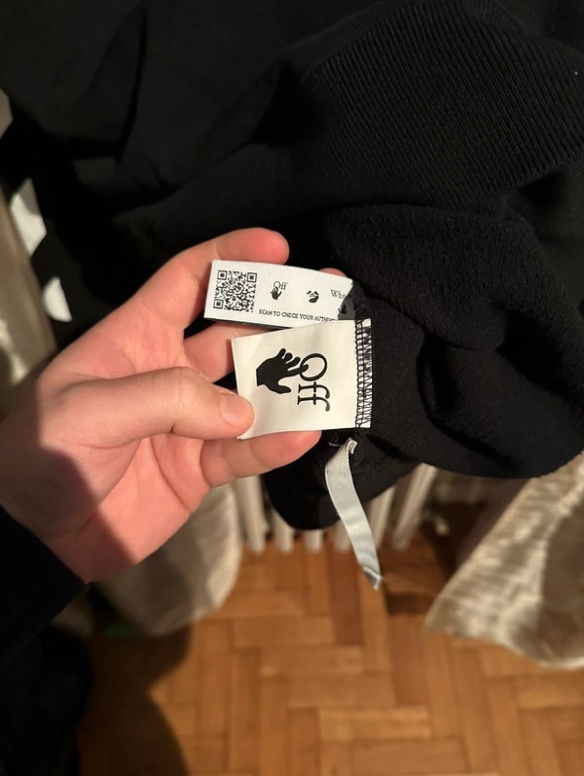 Off-White × Virgil Abloh Crewneck Off White “Monnalisa” Size US M / EU 48-50 / 2 - 5 Thumbnail