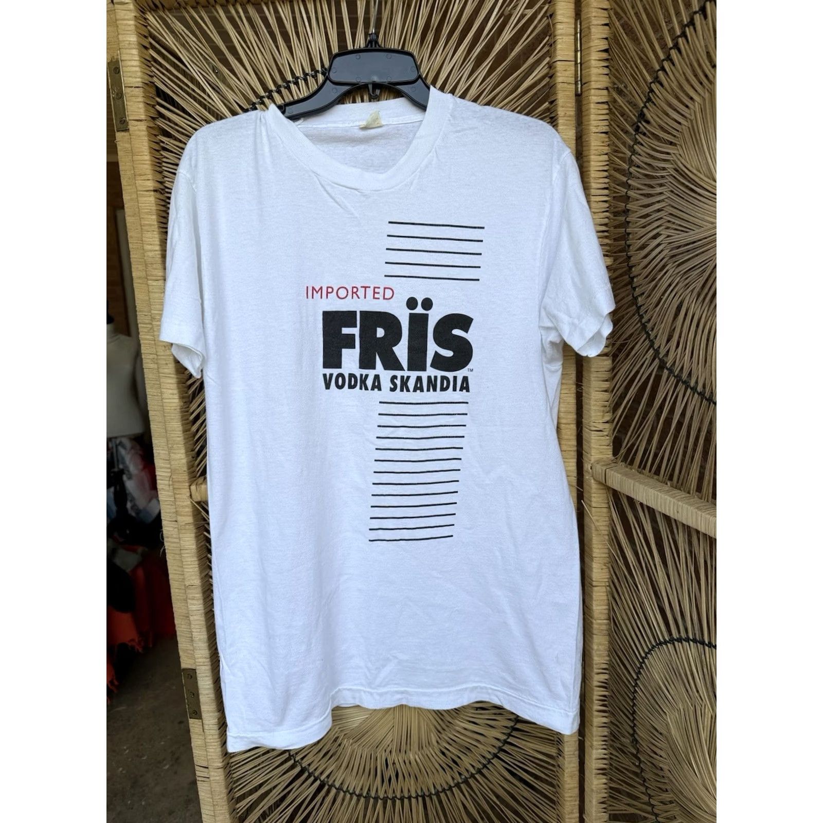 Vintage VINTAGE Fris Vodka T Shirt Anvil USA Made 90s Liquor Promo Graphic Tee L Size US L / EU 52-54 / 3 - 2 Thumbnail