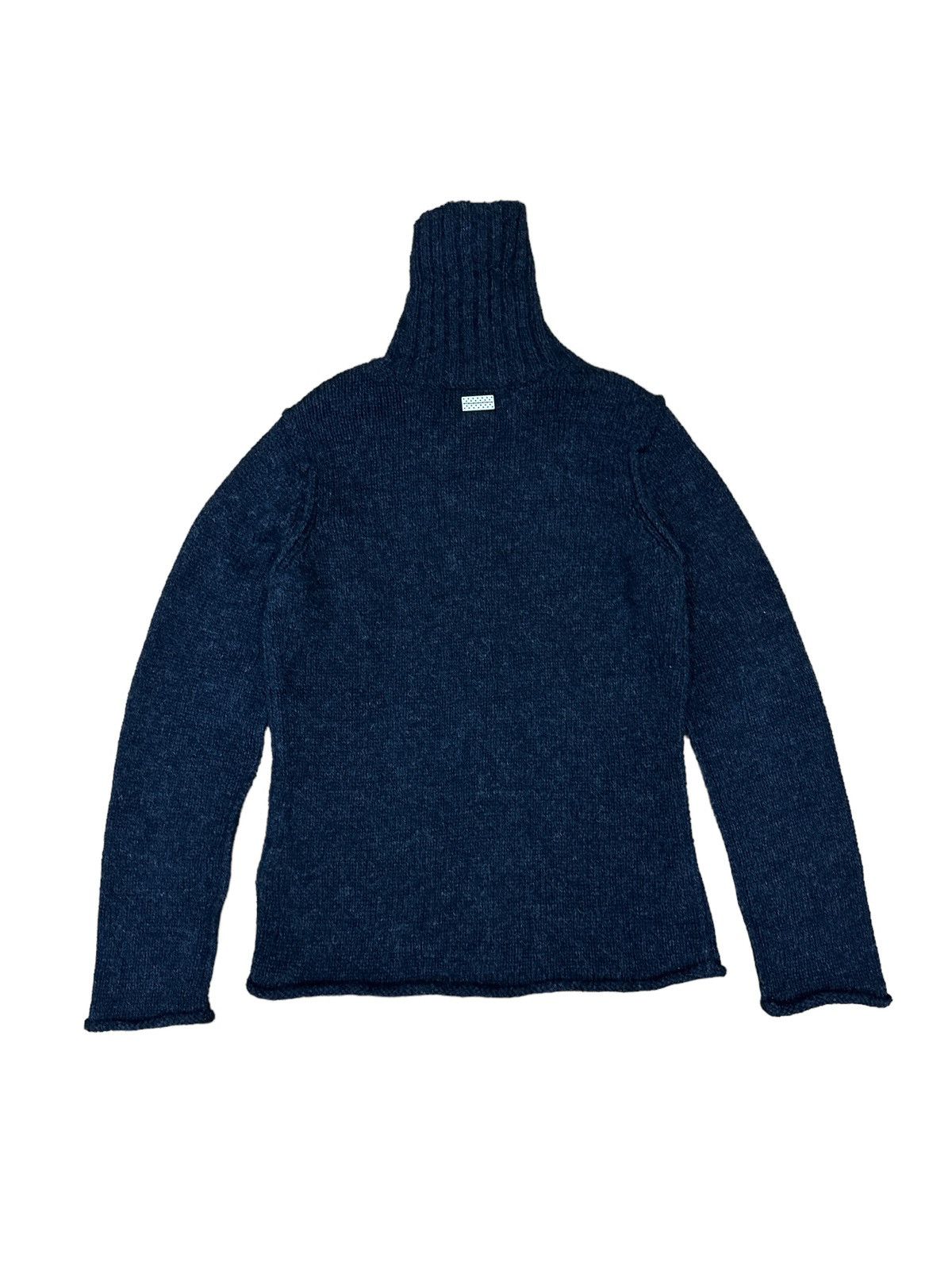 Yuji Yamada YUJI FABRICWORK PURE WOOL KNITTED SWEATER Size US M / EU 48-50 / 2 - 2 Thumbnail