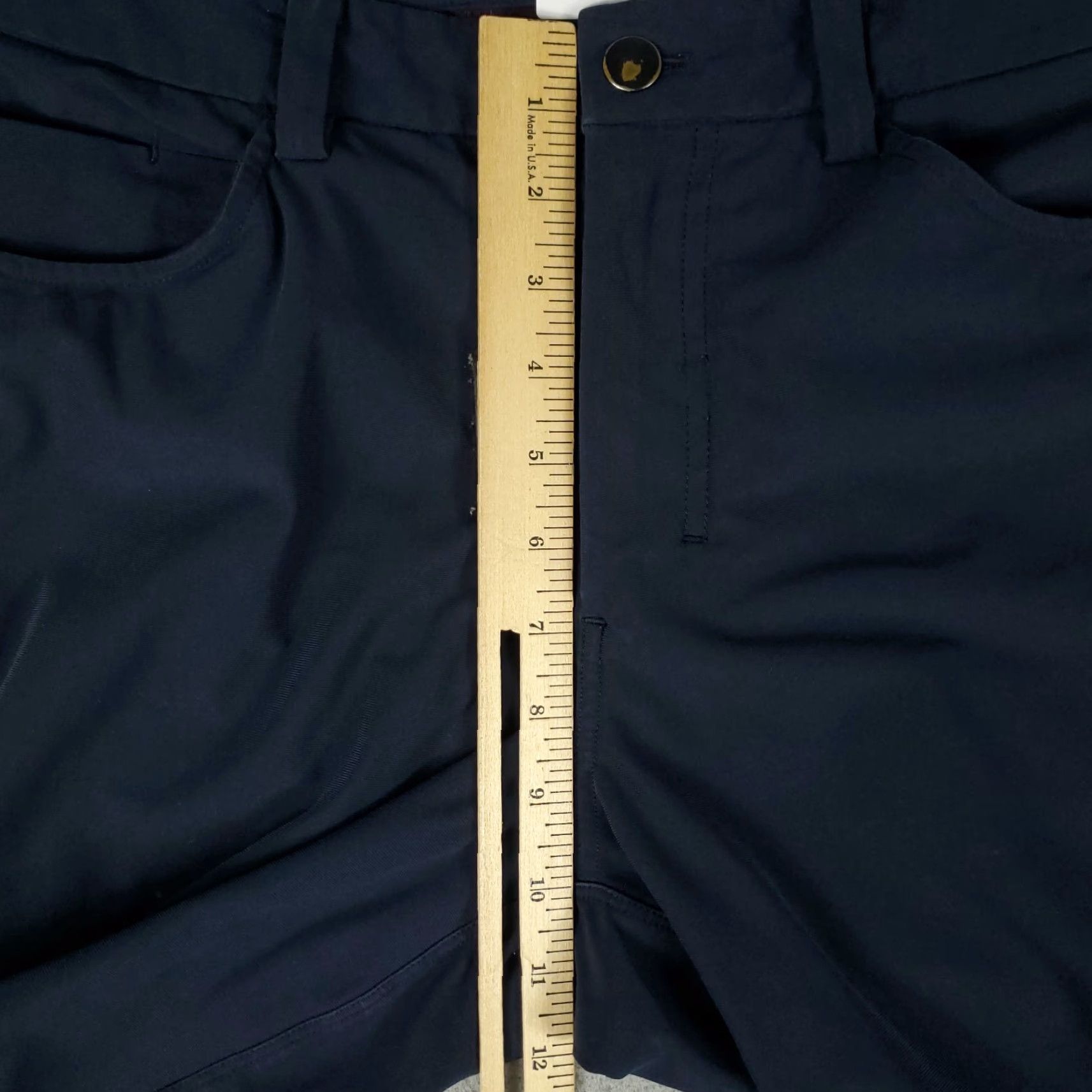 Lululemon Lululemon ABC Chino Pants Mens 34x33 Blue Flat Front Regular Fit Size US 34 / EU 50 - 5 Thumbnail