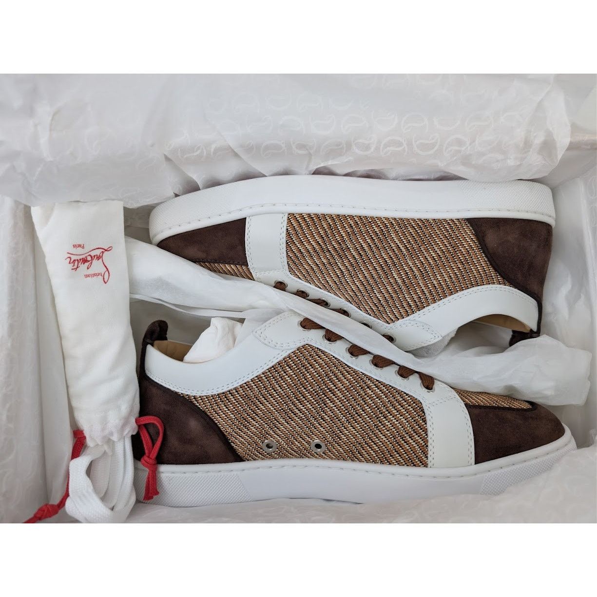 Christian Louboutin o1rshd1 Rantulow Orlato Flat Sneakers in Multicolor Size US 10 / EU 43 - 23 Thumbnail