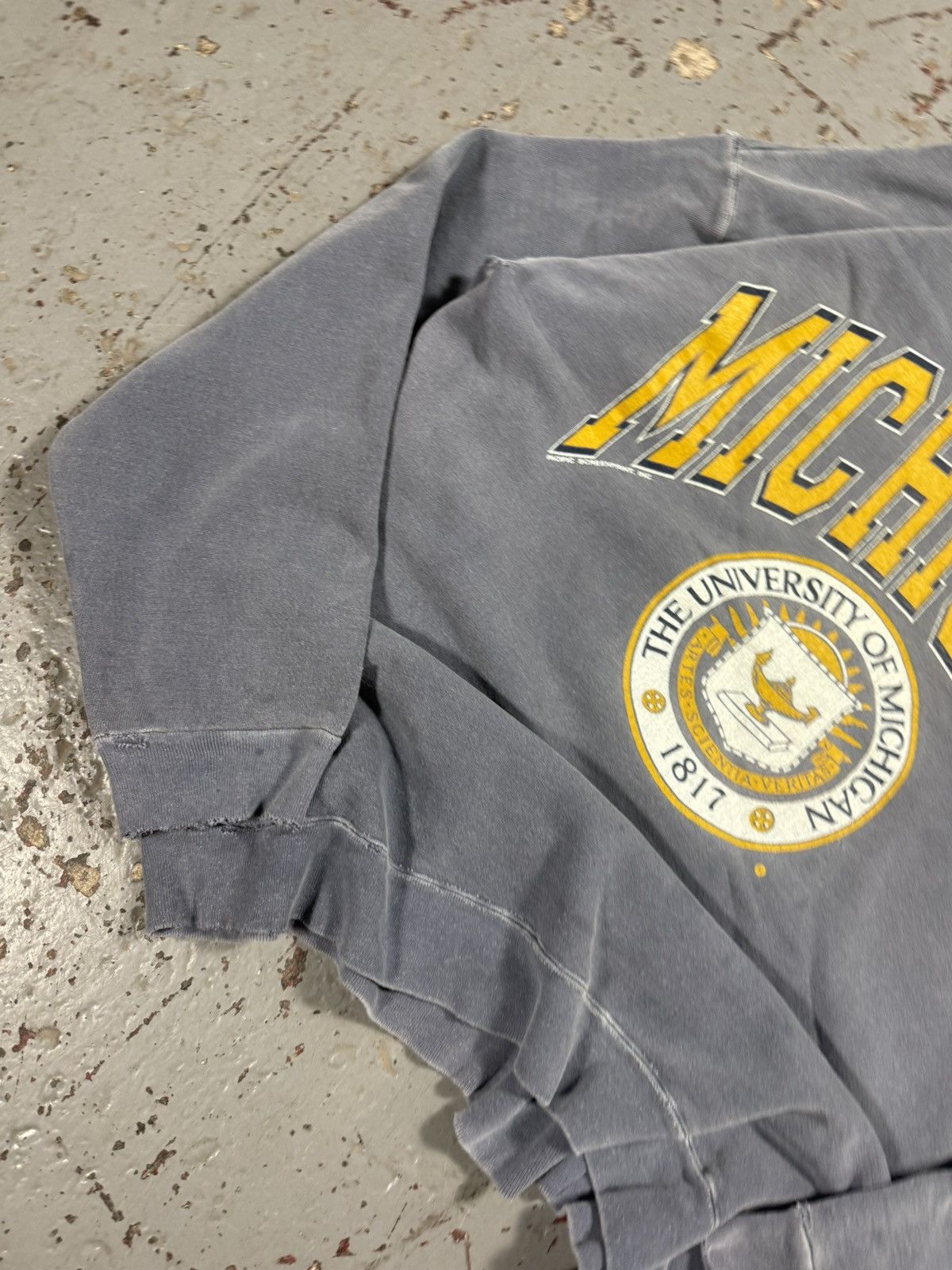 Other Vintage Distressed Faded Y2K Michigan State Ncaa Creneck Size US XL / EU 56 / 4 - 2 Thumbnail