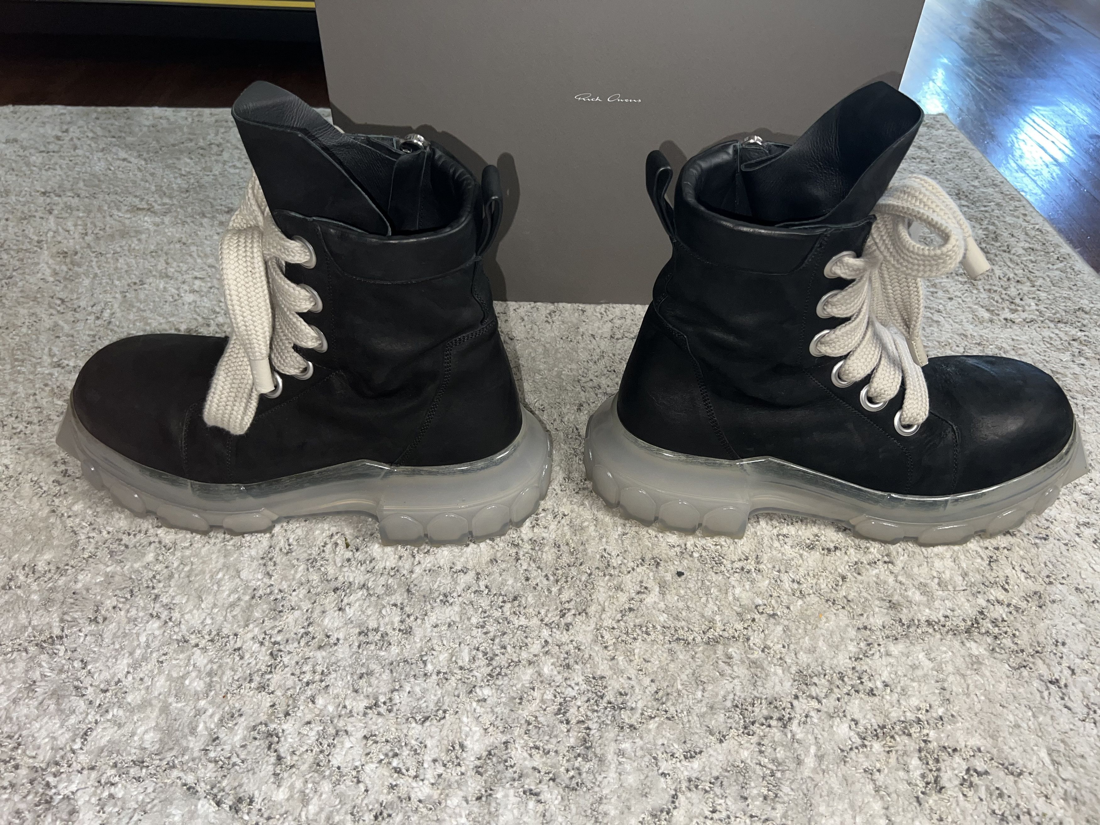 Rick Owens Jumbolaced Laceup Bozo Tractor Size US 11 / EU 44 - 2 Thumbnail