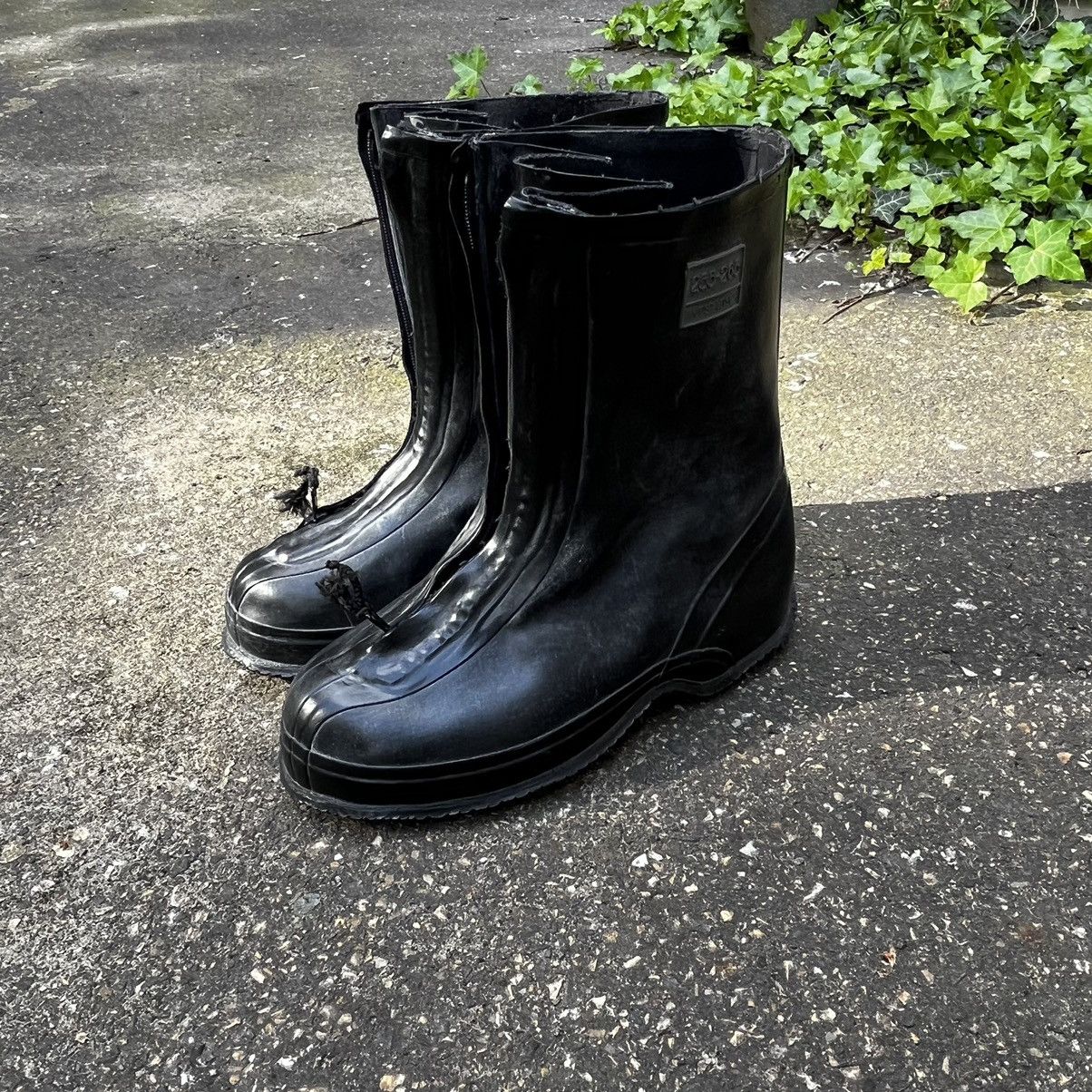Other 80s Opium Bunny Boots Dune Rubber Combat Army Shoe Covers Size US 9.5 / EU 42-43 - 9 Thumbnail