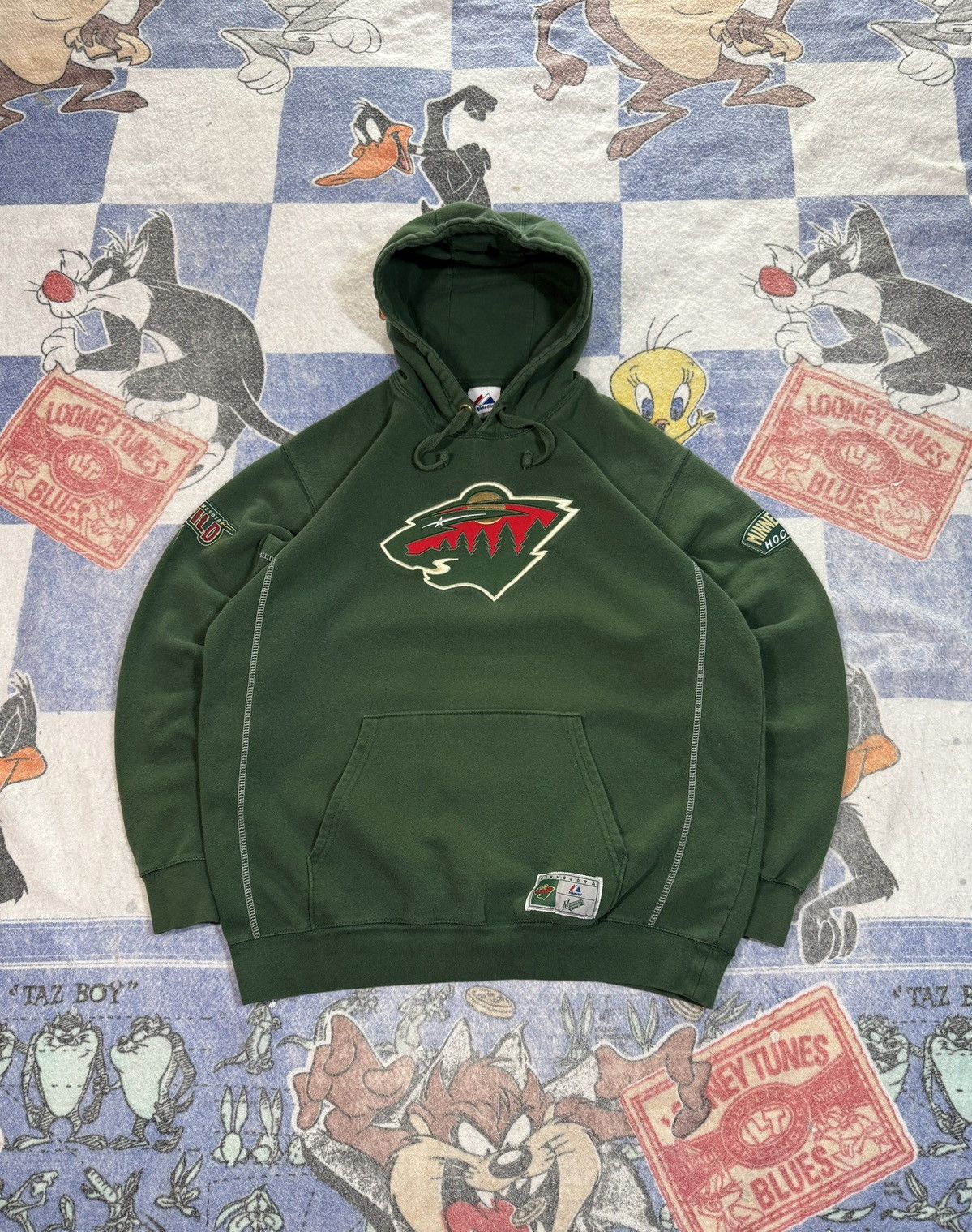 NHL Minnesota wild sweatshirt Size US L / EU 52-54 / 3 - 1 Thumbnail