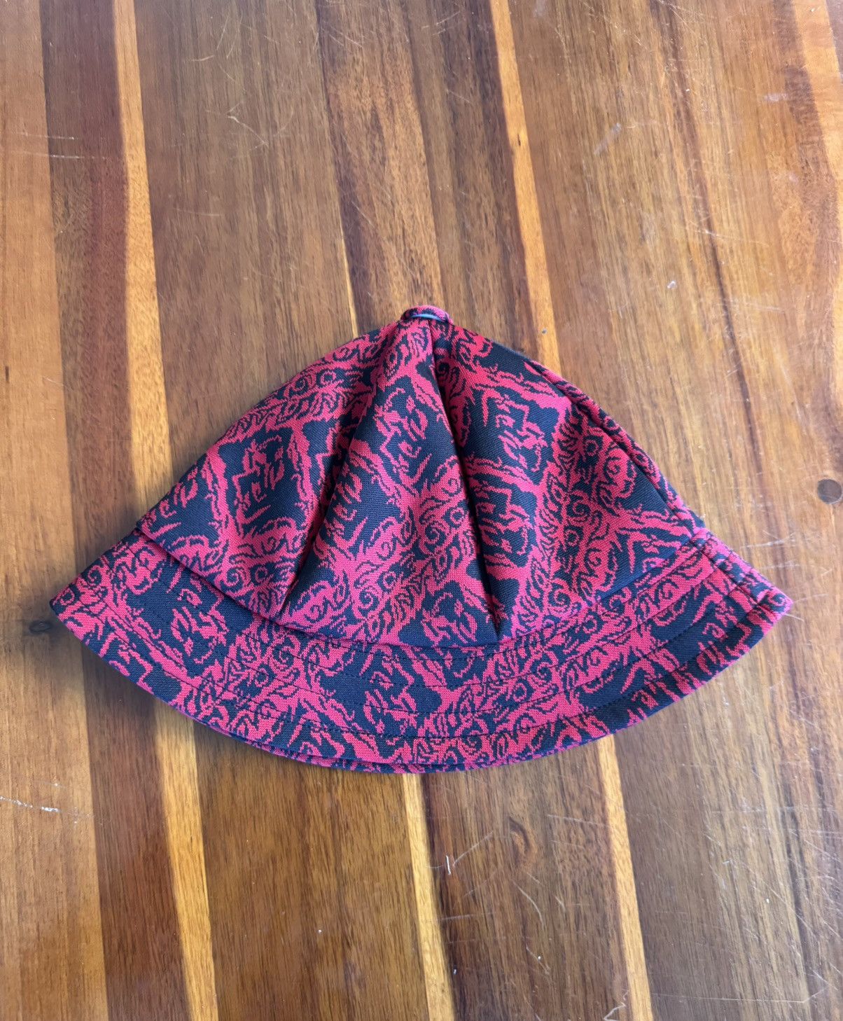 Needles Red Bermuda Bucket Hat Size ONE SIZE - 2 Thumbnail