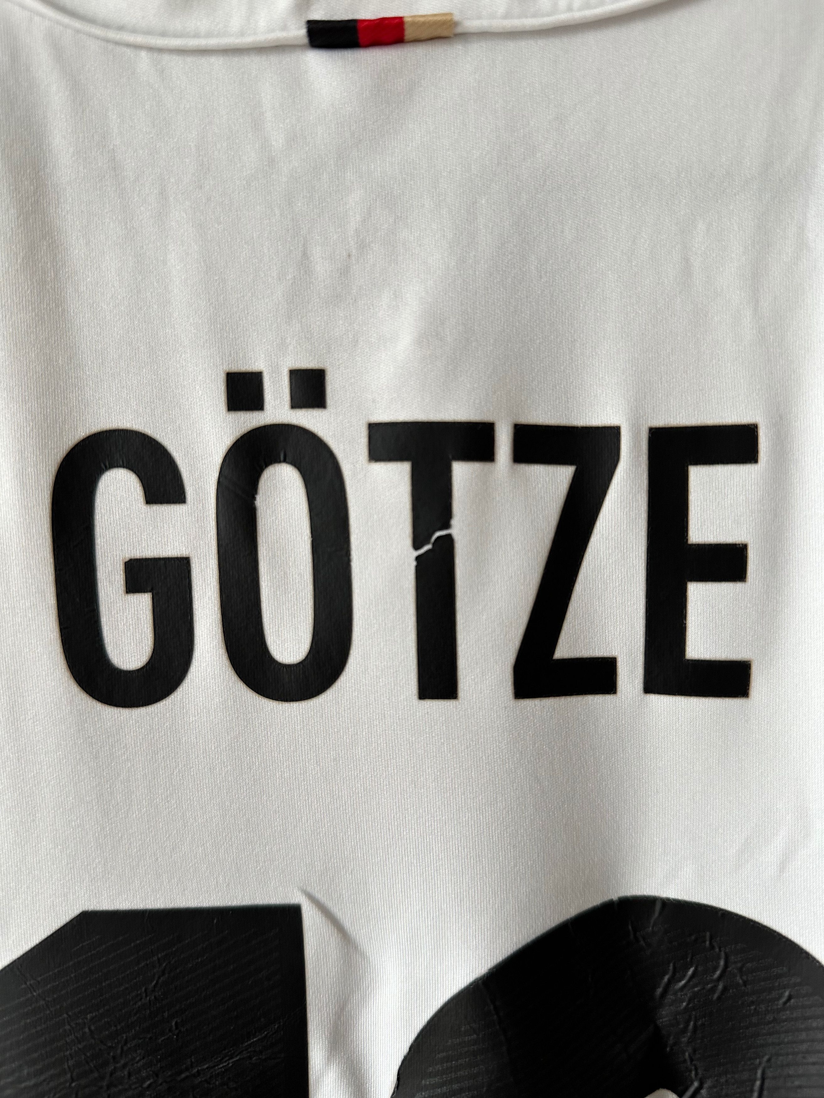 Adidas 2012 / 2014 Adidas Germany Deutschland #19 GOTZE Size US S / EU 44-46 / 1 - 11 Thumbnail