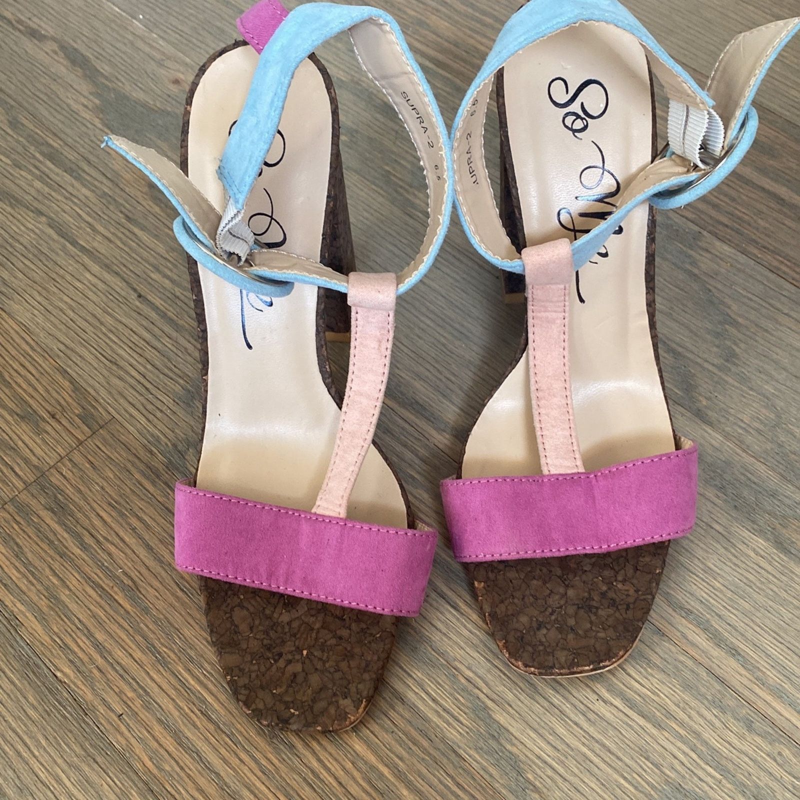 Other Modcloth "Fusion My Mind Heel in Pastel" by So Me Size 6.5 Size US 6.5 / IT 36.5 - 1 Thumbnail