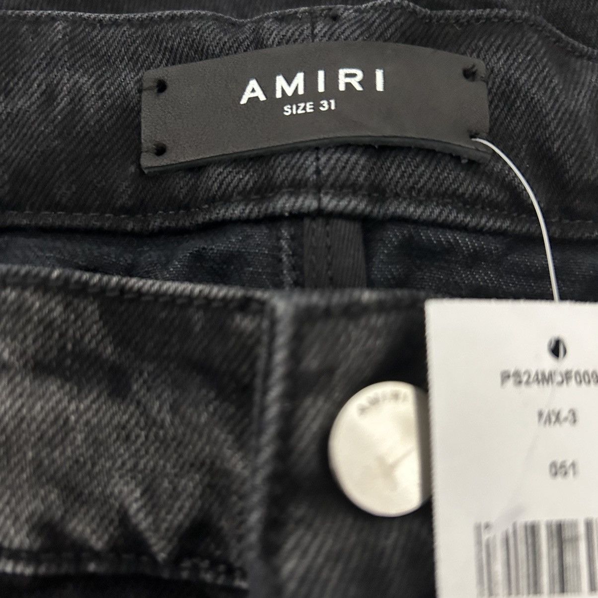 Amiri New Amiri MX-3 Straight Leg Mesh Jeans Size 31 Size US 31 - 7 Thumbnail