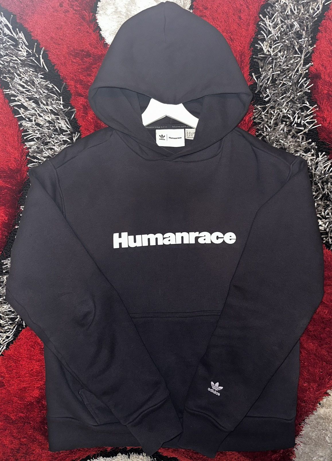 image of Adidas X Humanrace Basic Hood in Navy, Men's (Size Medium)