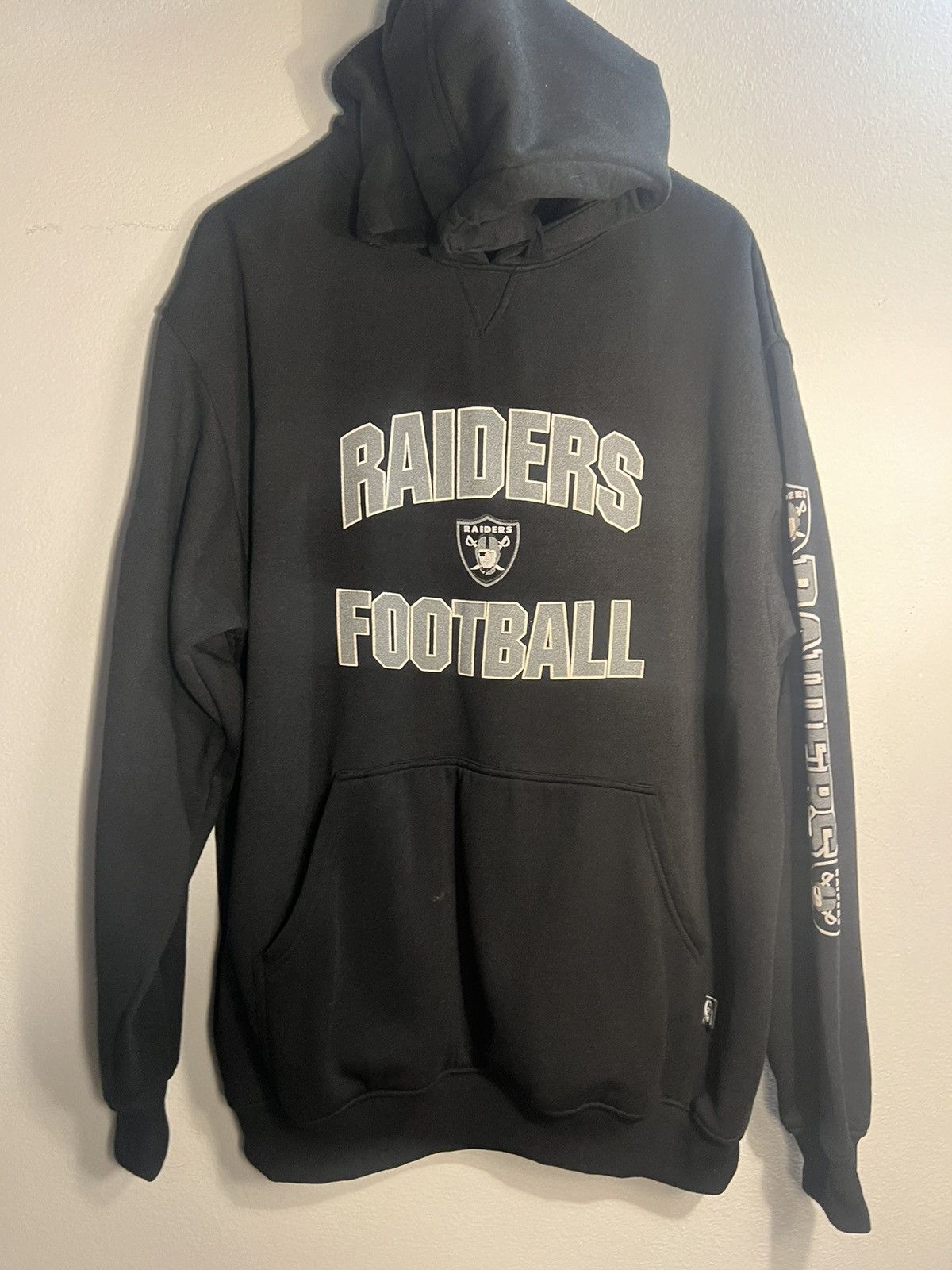 NFL × Vintage Vintage Radiers Football Hoodie NFL Black and Grey Size US XL / EU 56 / 4 - 1 Thumbnail