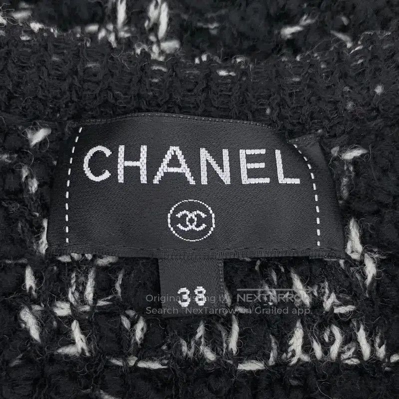 Chanel Chanel Black Wool Women's Coat . Size S / US 4 / IT 40 - 7 Thumbnail