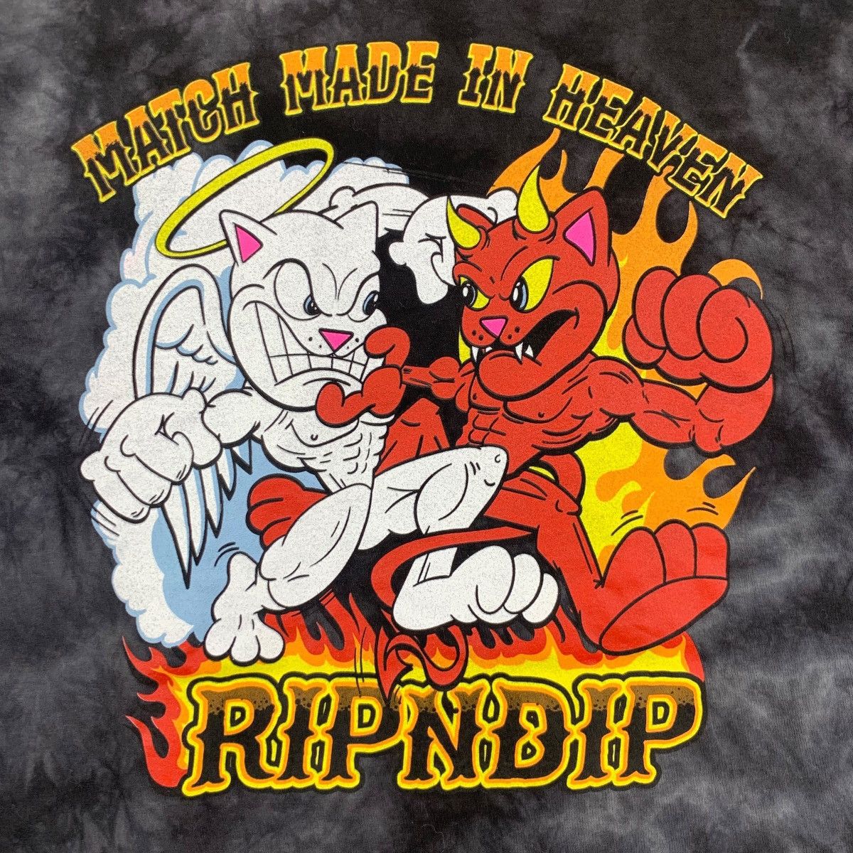 RIPNDIP RIPNDIP SKATEBOARD Match Made In Heaven Tee Shirt Top Size US L / EU 52-54 / 3 - 5 Thumbnail
