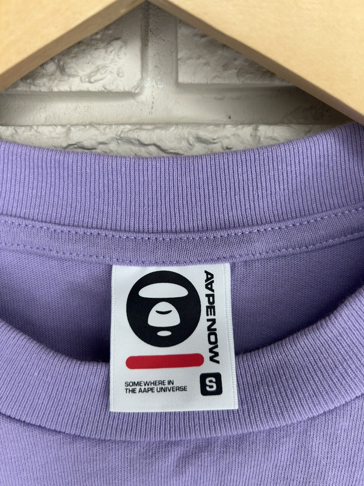 Aape Aape Badge Lavender T Shirt Size US S / EU 44-46 / 1 - 10 Thumbnail