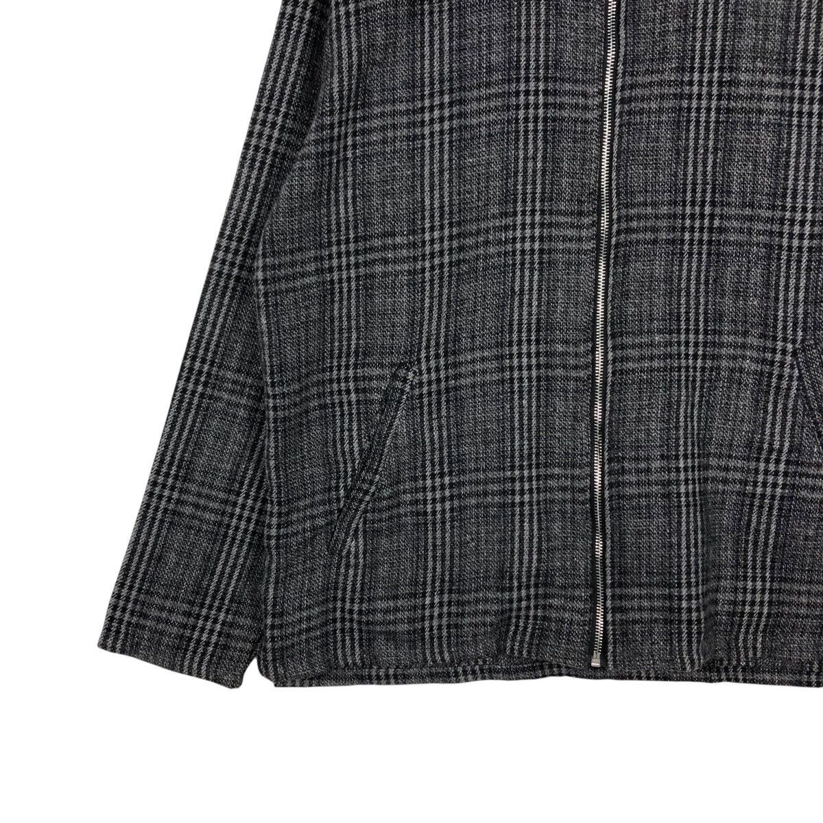 In The Attic 🔥VINTAGE ZIPPER BIKER JACKET IN THE ATTIC TARTAN DESIGN Size US L / EU 52-54 / 3 - 6 Thumbnail