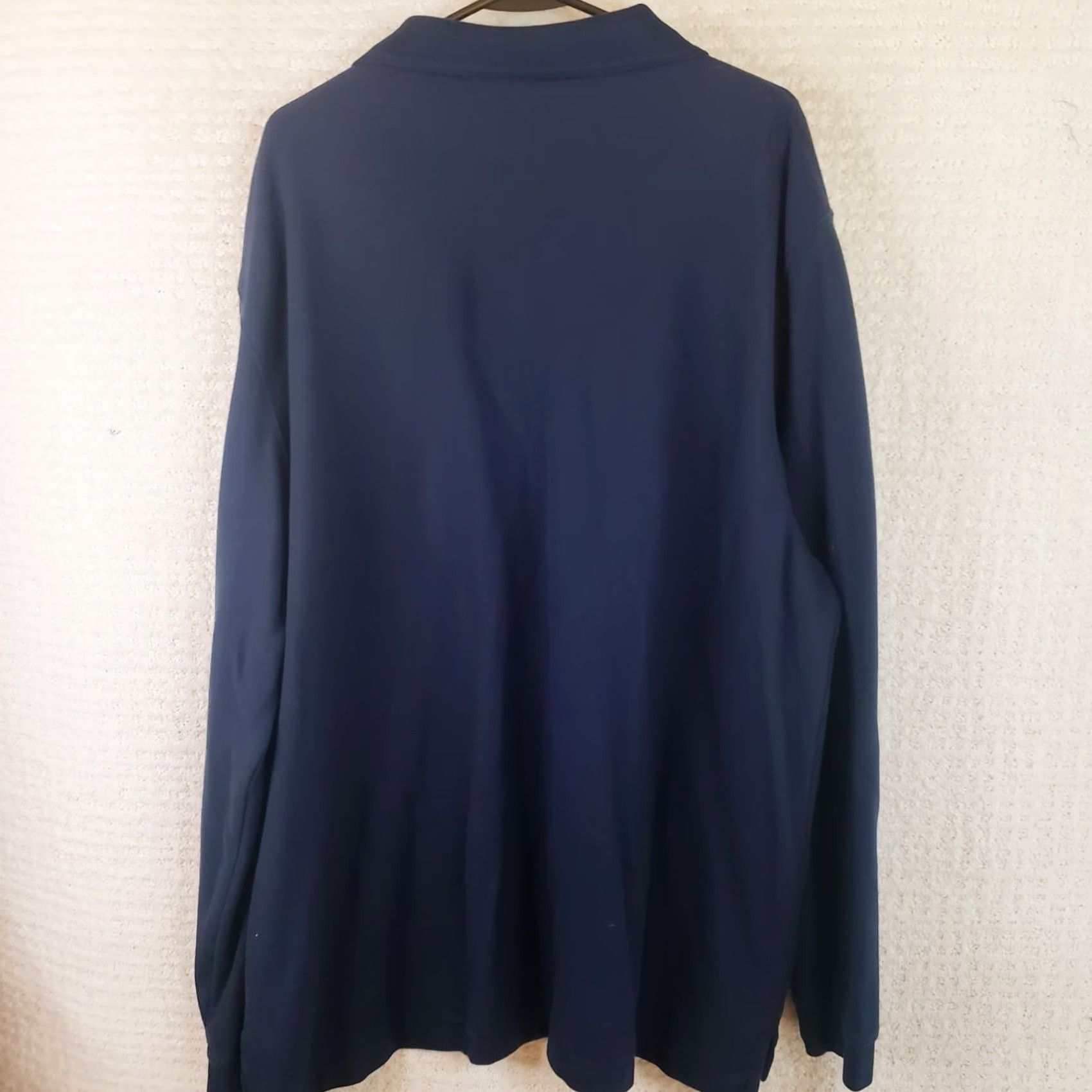 Vintage VINTAGE LL Bean Shirt Mens XXL Navy Blue Traditional Fit Long Sleeve Polo 300459 Heavy Size US XXL / EU 58 / 5 - 6 Thumbnail