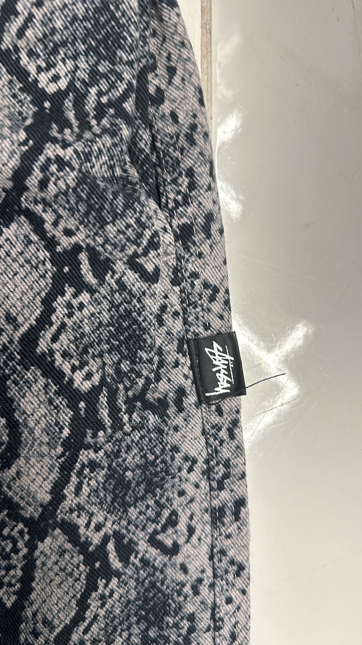 Stussy × Vintage Stussy Python Beach Pant Charcoal Size Large Size US 34 / EU 50 - 3 Thumbnail