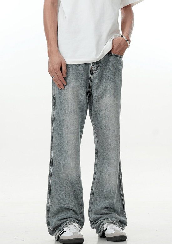 Japanese Brand × Jean American high street retro washed bootcut jeans Size US 32 / EU 48 - 5 Thumbnail