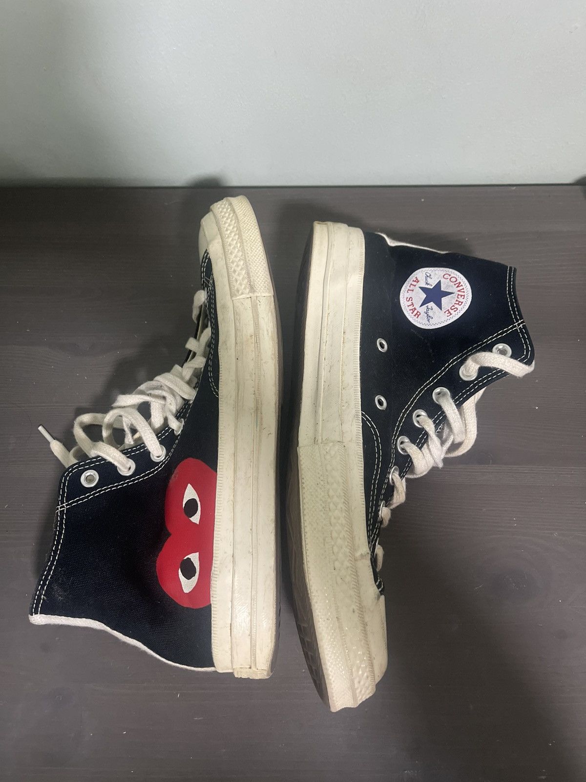 Comme des Garcons Comme Des Garçons x Converse - Black, Size 9 (Lightly Worn) Size US 9 / EU 42 - 6 Thumbnail