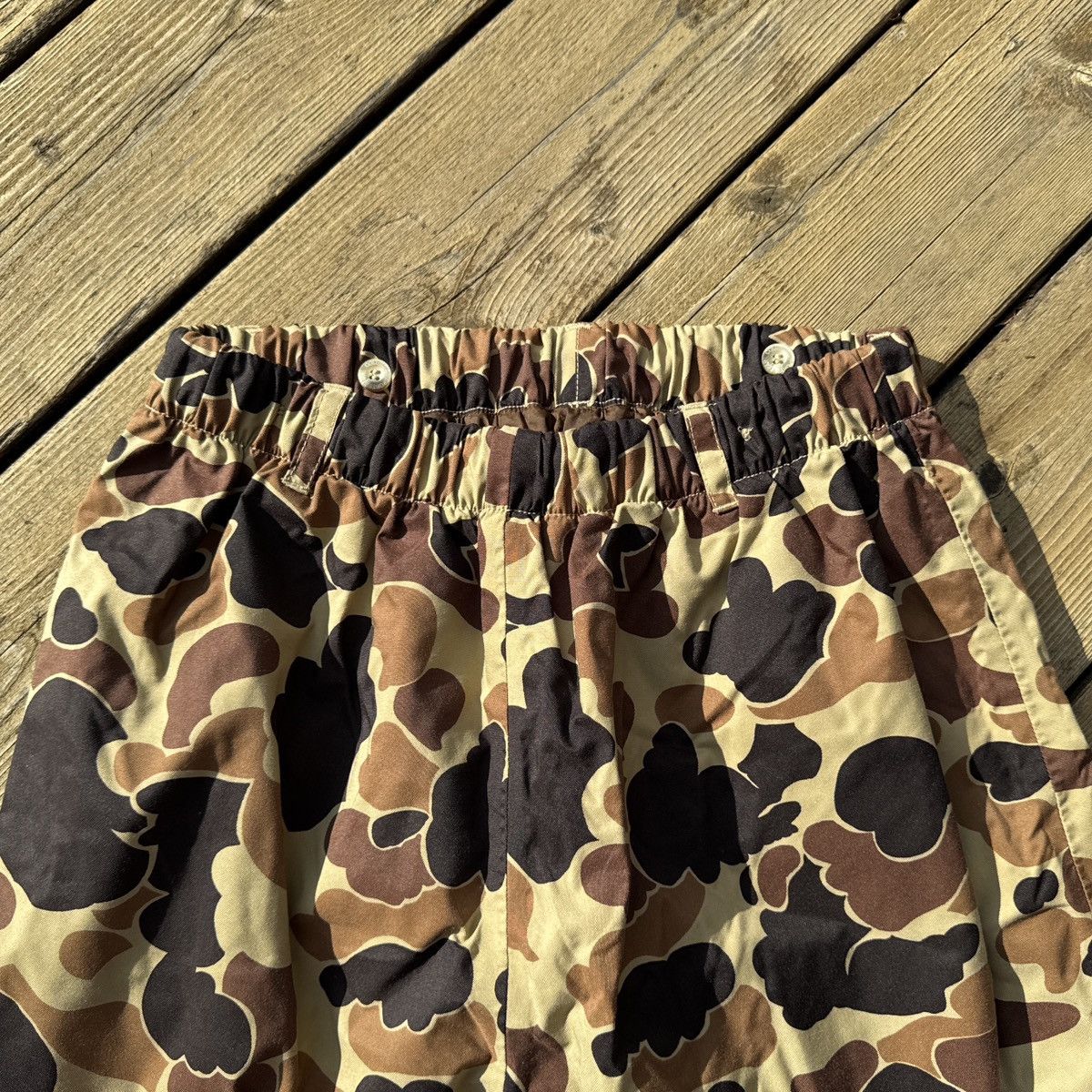 Columbia VTG Columbia Mens Size LARGE Duck Camo Nylon Rain Pants Size US 36 / EU 52 - 3 Thumbnail