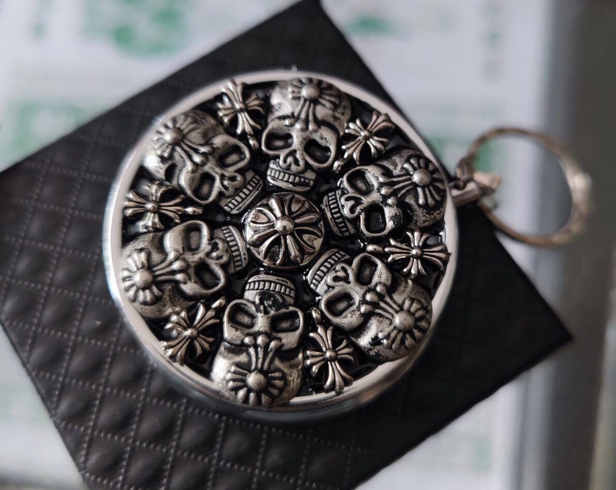 Japanese Brand × Vintage Retro punk y2k mini skull ashtray keychain pocket chain Size ONE SIZE - 3 Thumbnail