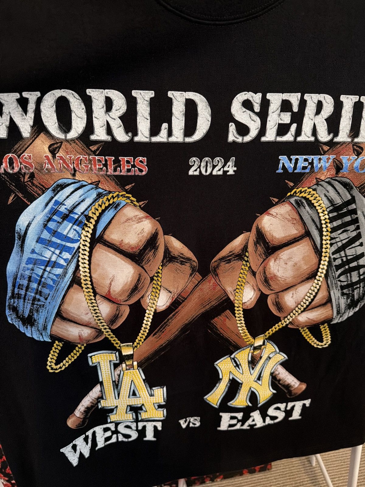 Menace Menace 2024 World Series Tee Size US XXL / EU 58 / 5 - 3 Thumbnail