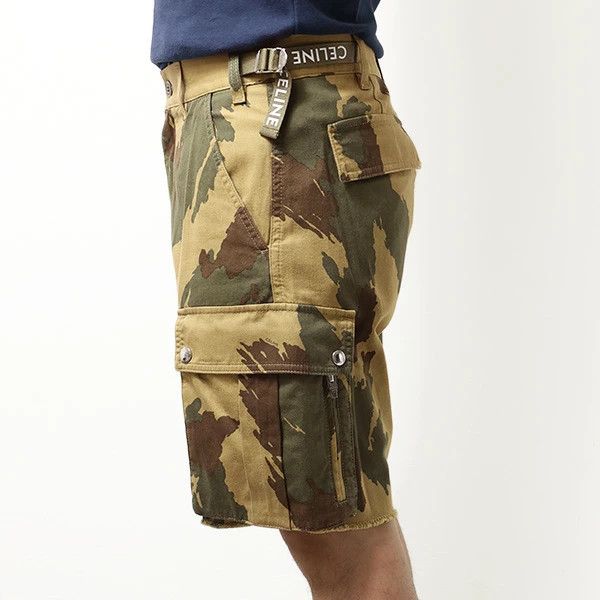 Celine o1bcso1str0526 2Z675064Y Printed Short in Beige/Vert Size US 34 / EU 50 - 4 Thumbnail