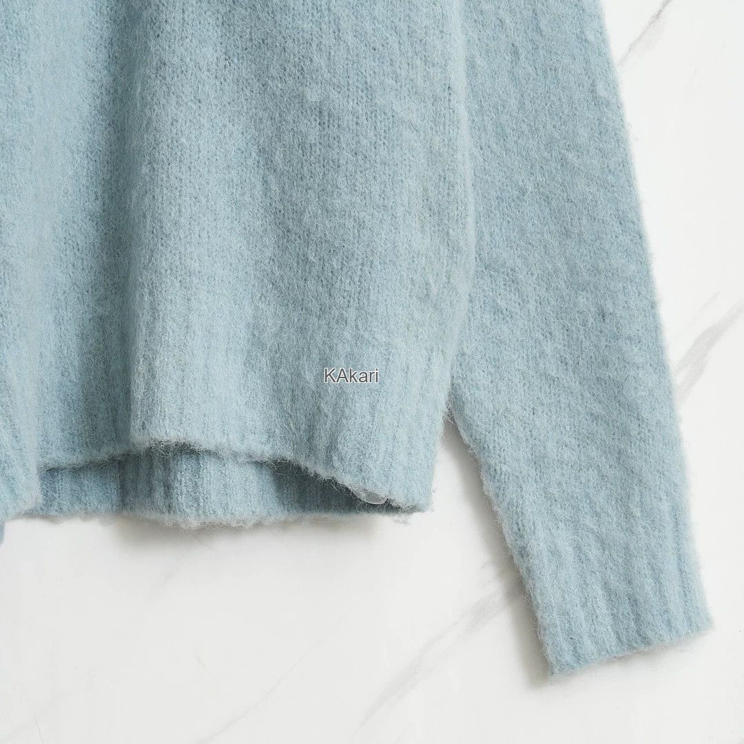 AMI Ami Paris Men's Alpaca Wool Knit Sweater Size US M / EU 48-50 / 2 - 3 Thumbnail