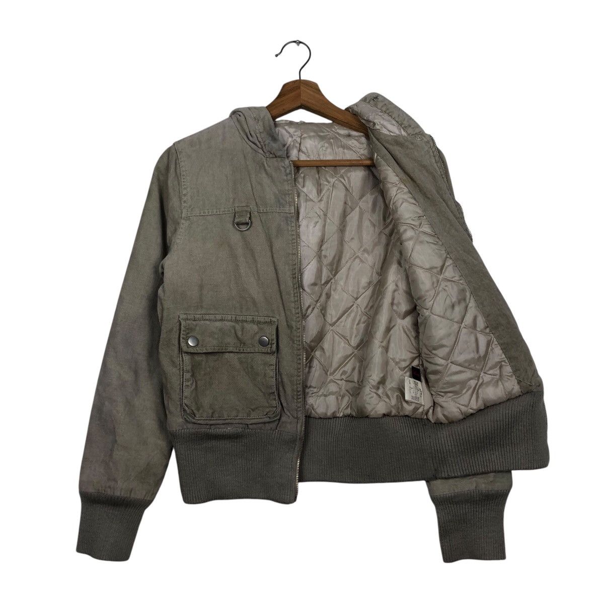 Japanese Brand 📌Vintage Cropped Biker Bomber Jacket Tactical Issey Miyake Size US M / EU 48-50 / 2 - 13 Thumbnail