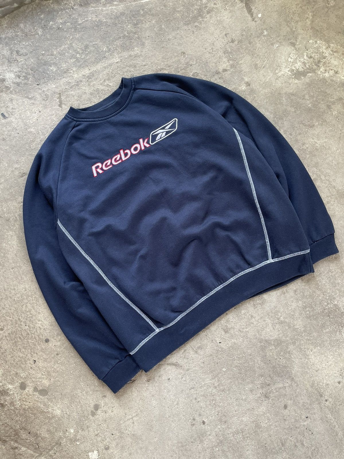 Reebok 90s Reebok Baggy Y2k Retro Style Outdoor Gorpcore Sweatshirt Size US S / EU 44-46 / 1 - 2 Thumbnail