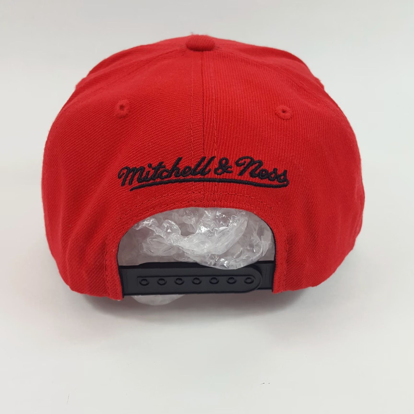 Mitchell & Ness VINTAGE Mitchell & Ness Toronto Raptors Snapback Cap Hat - Red - Adjustable - 90s - Mens Size ONE SIZE - 5 Thumbnail