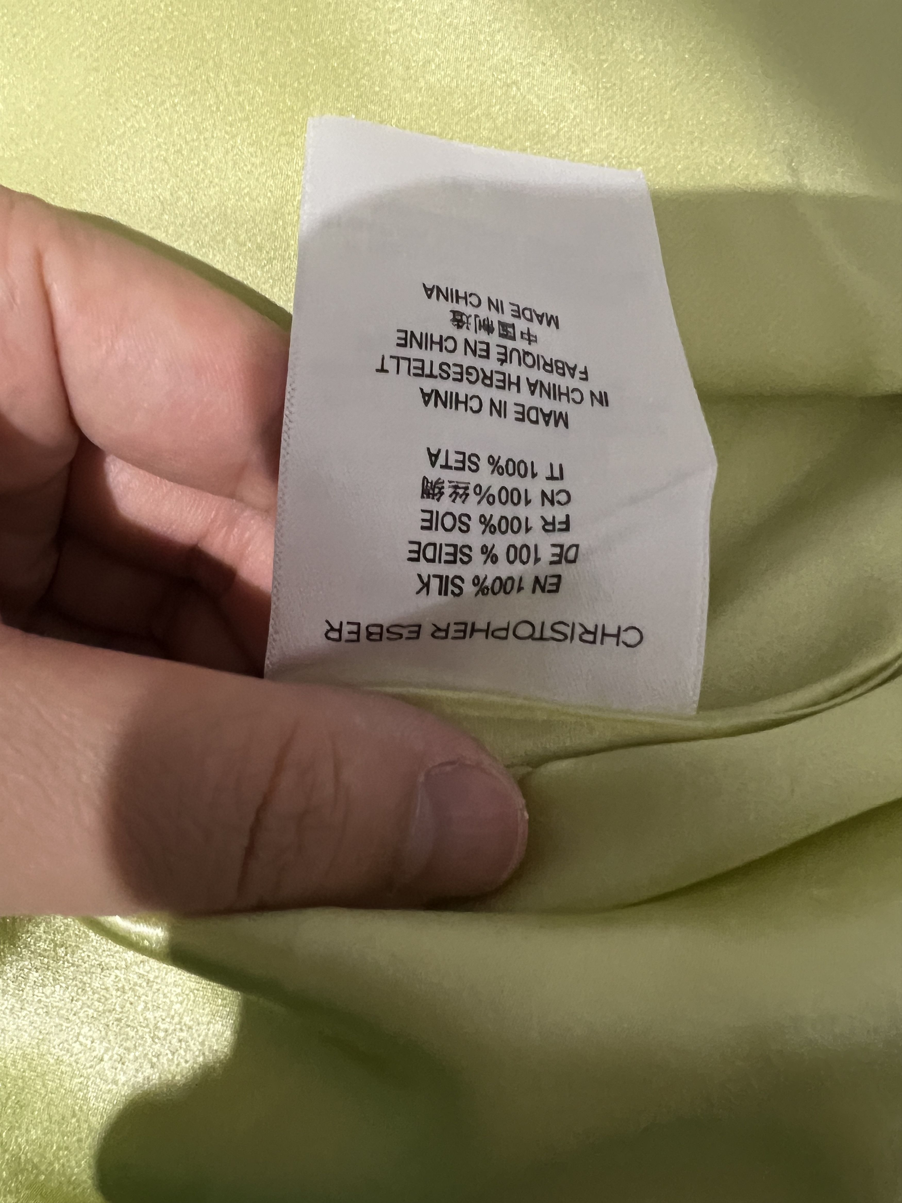 Christopher Esber Loophole Bias Tie Skirt Size 28" / US 6 / IT 42 - 8 Thumbnail