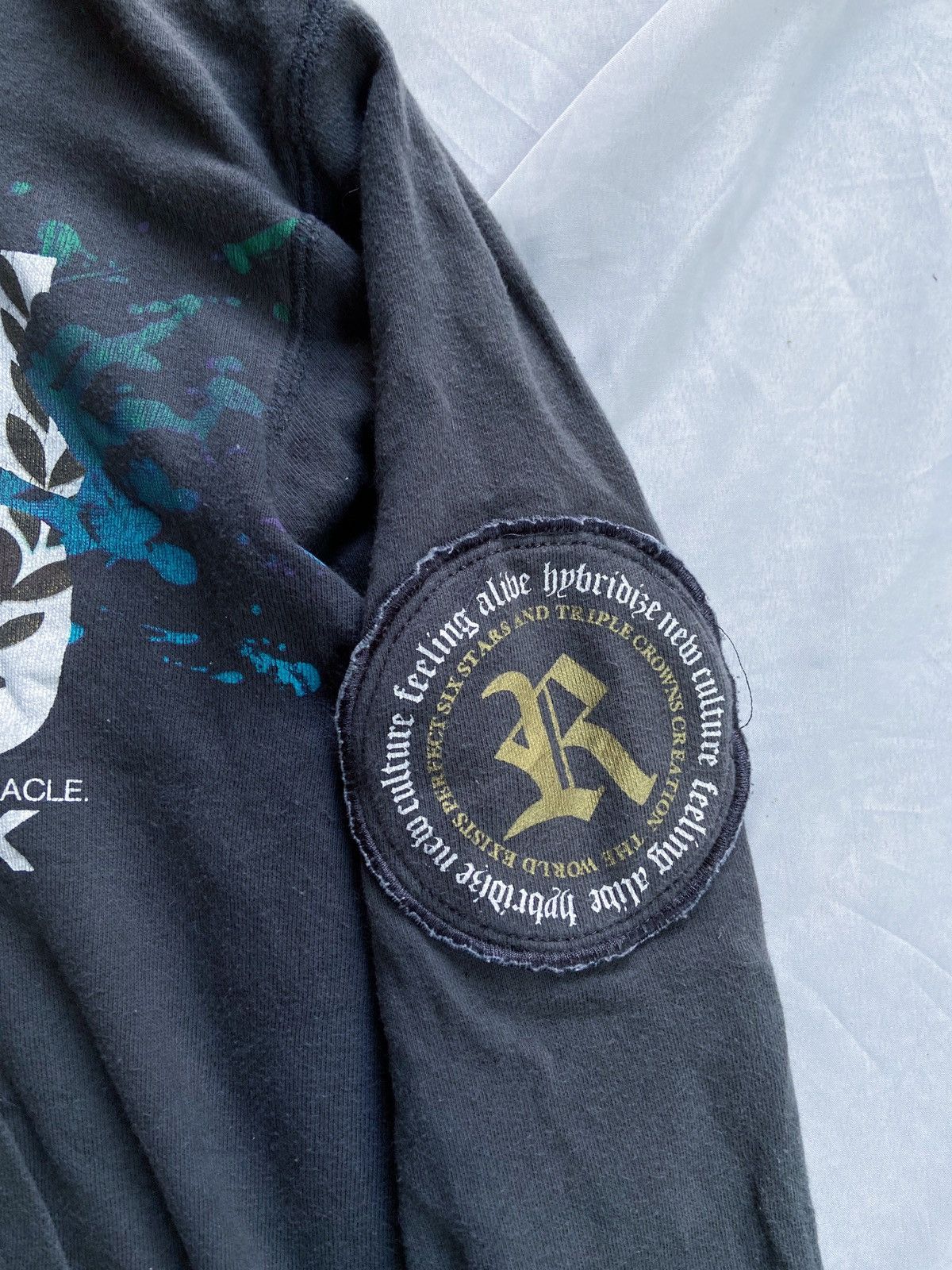 Japanese Brand THE WORLD EXIST PERFECT RUSS-K JAPAN ZIP HOODIE Size US M / EU 48-50 / 2 - 5 Thumbnail