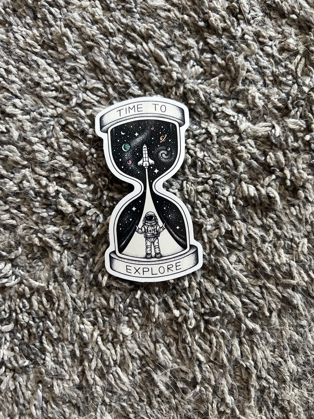 Hypebeast Time To Explore Sticker Size ONE SIZE - 1 Thumbnail