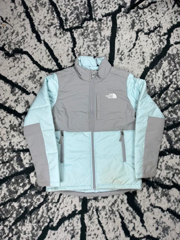 The North Face The North Face Insulated Jacket Blue Gray TNF S Size S / US 4 / IT 40 - 1 Thumbnail