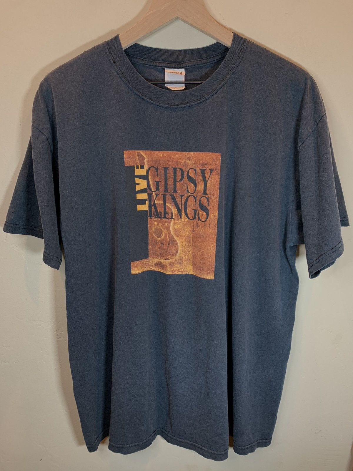 Band Tees × Vintage *RARE* Vintage 90’s Gipsy Kings Live Tour Band Art T-Shirt Size US XL / EU 56 / 4 - 1 Thumbnail