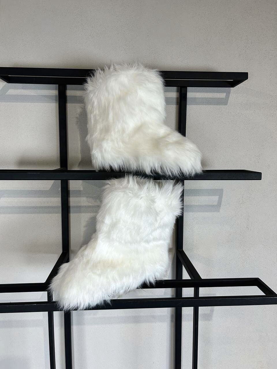 Hysteric Glamour Fur Boots White Fluffy Winter Coquette Y2K Snow Bunny Core Size US 5.5 / EU 38 - 12 Thumbnail