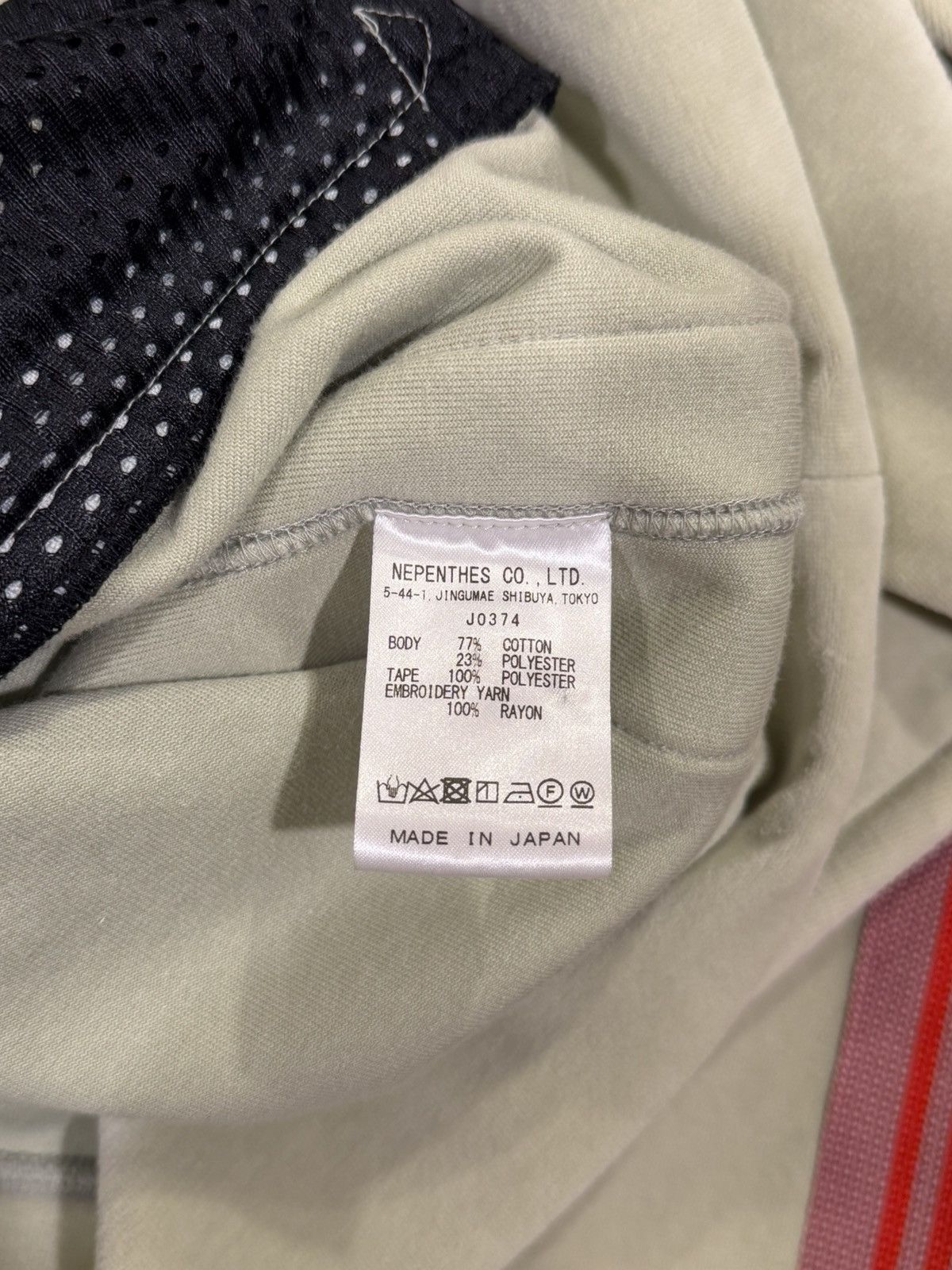 Maxfield Los Angeles × Needles Needles x Maxfield Mint Green / Red Velour Track Jacket Size US L / EU 52-54 / 3 - 14 Thumbnail