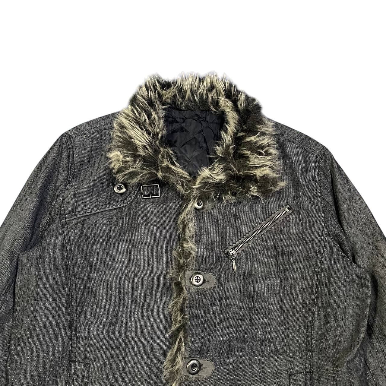 semanticdesign Vintage Semantic Designs Fur Jacket Size US L / EU 52-54 / 3 - 2 Thumbnail