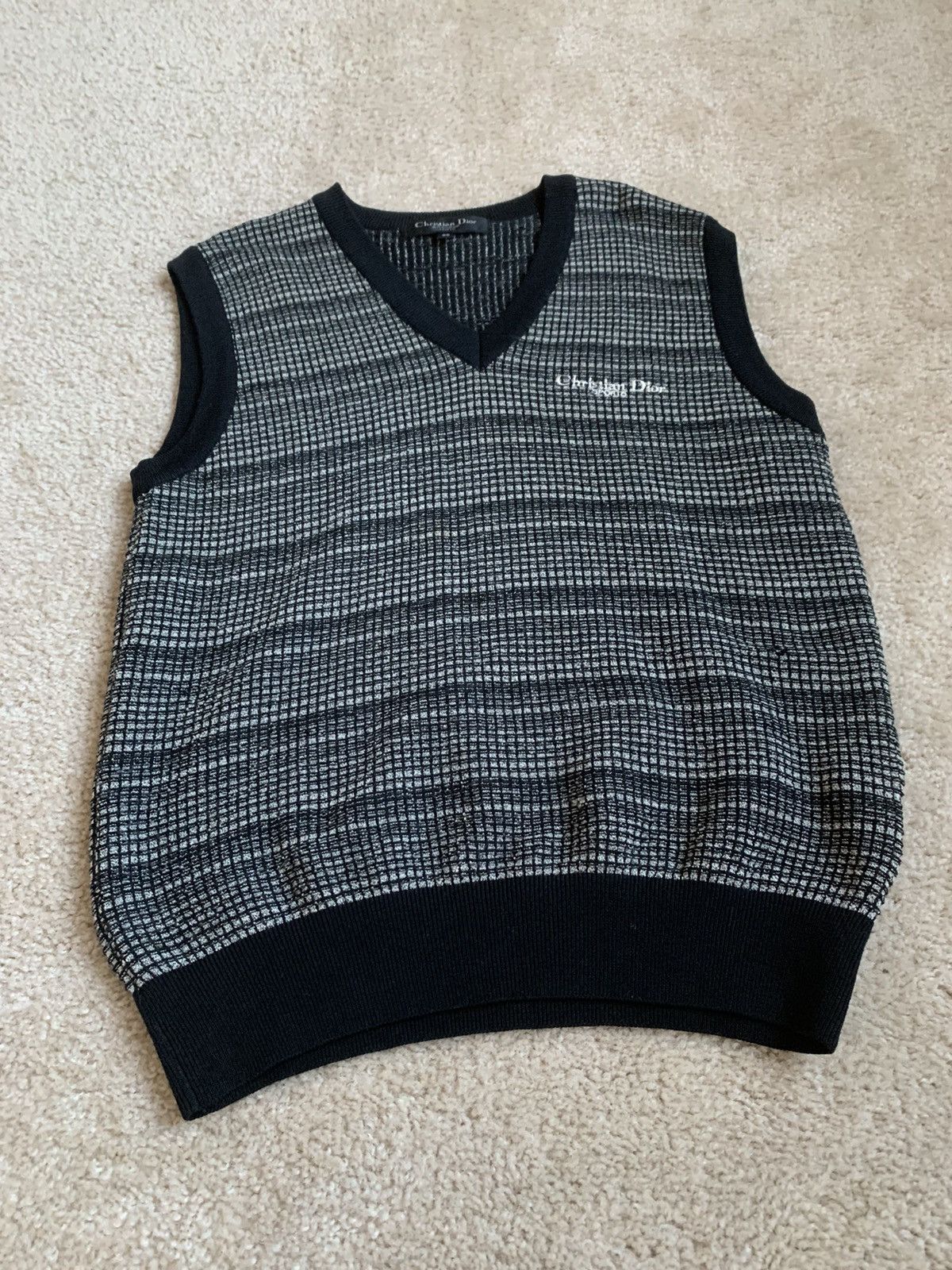 Christian Dior Monsieur Dior Vintage Rare Sweater Vest Size M Size US M / EU 48-50 / 2 - 1 Thumbnail