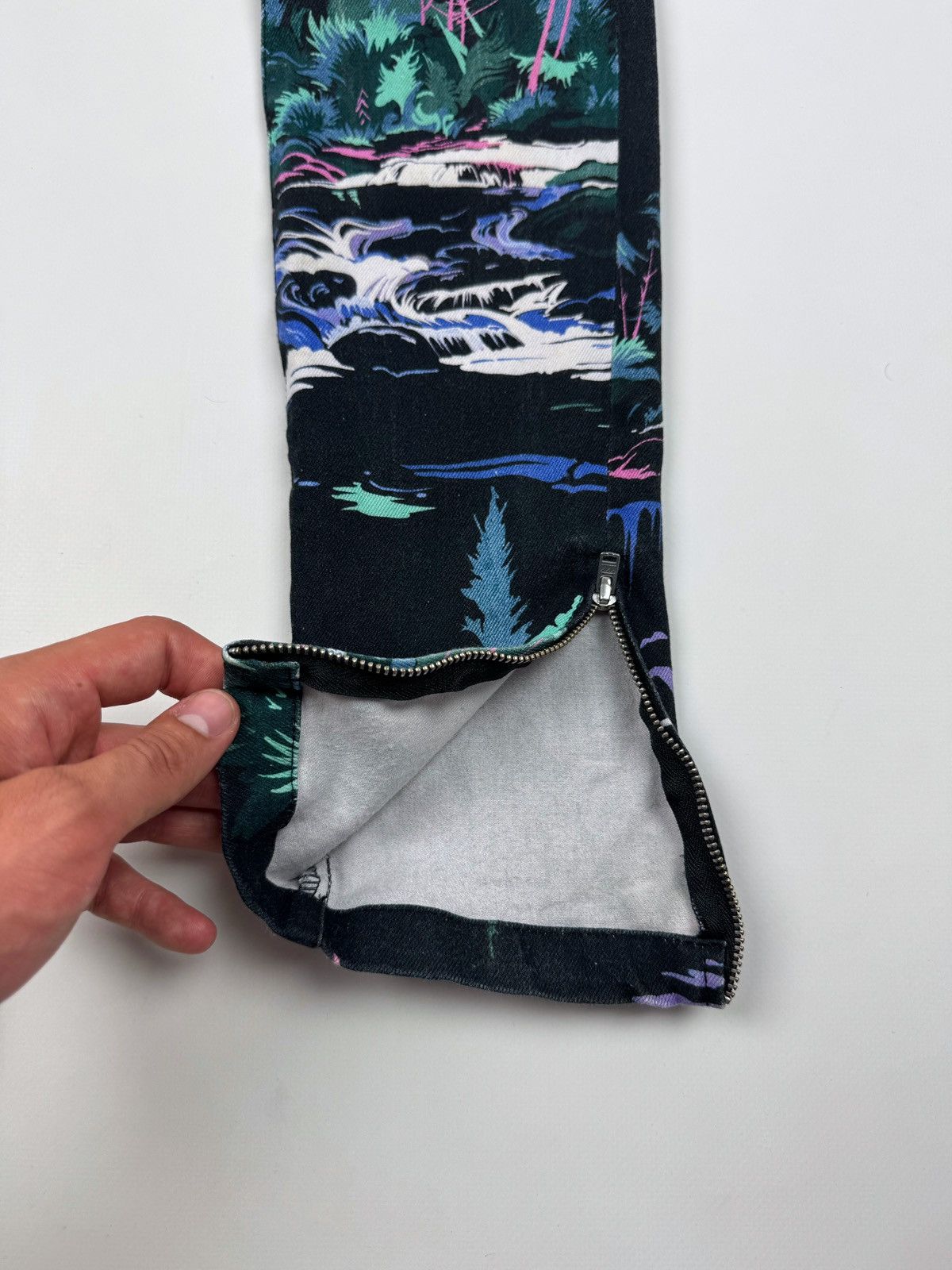 Balenciaga Balenciaga Forest Graphic Skinny Pants Size 26" / US 2 / IT 38 - 5 Thumbnail