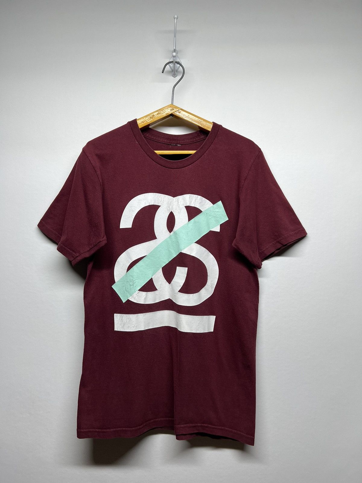 Stussy Vintage Y2k Faded Stussy Big Logo T-Shirt 00’s Size US S / EU 44-46 / 1 - 1 Thumbnail